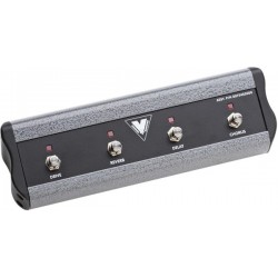 Fender 4-Button Footswitch: Drive / Reverb / Delay / Chorus