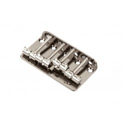 Fender Aerodyne™ Jazz Bass Bridge Assembly (Import), Black Nickel