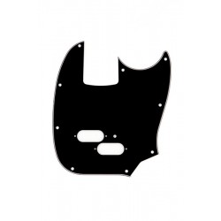 Fender Pickguard, Squier® Mustang™ Bass, Black, 3-Ply
