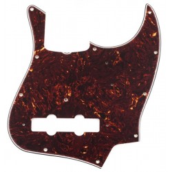 Fender Pure Vintage Pickguard, '64 Jazz Bass®, 11-Hole Mount, Brown Shell, 3-Ply