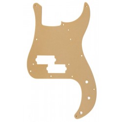 Fender Pure Vintage Pickguard, '58 Precision Bass, 10-Hole Mount, Gold Anodized, 1-Ply
