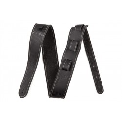 Fender Monogram Leather Strap, Black