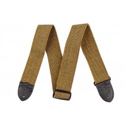 Fender "F" Tweed Strap, Gold/Black