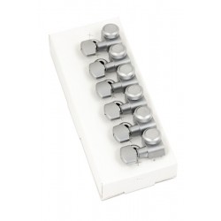 Fender Locking Stratocaster®/Telecaster® Tuning Machines, Brushed Chrome (6)