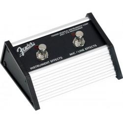 Fender 2-Button Footswitch: Acoustasonic™ Jr. DSP, 1/4" Connector