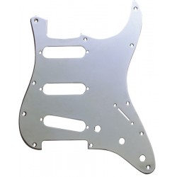 Fender Pickguard, Stratocaster® S/S/S, 11-Hole Mount, Chrome-Plated, 1-Ply