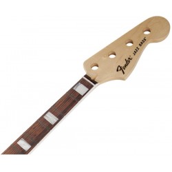 Fender ’70s Jazz Bass® Neck, 20 Vintage-Style Frets, Rosewood Fingerboard with Block Inlays