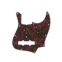 Fender Pickguard, Jazz Bass® (with Truss Rod Notch), 11-Hole Vintage Mount, Tortoise Shell, 4-Ply