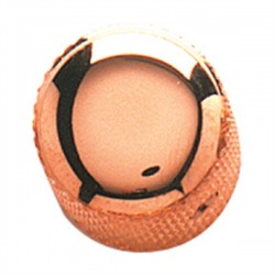 Fender Telecaster® / Precision Bass® Dome Knobs (Gold) ((2))