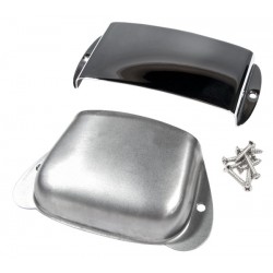 Fender Pure Vintage Precision Bass® Ashtray Cover Set, Steel/Chrome