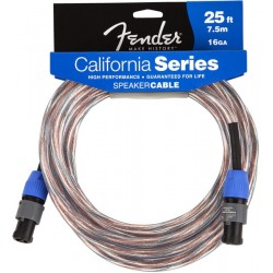 Fender California Series Cable 25' 16GA / 2x1.5mm2, Speakon - Speakon