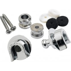 Fender Strap Locks (Chrome) (2)