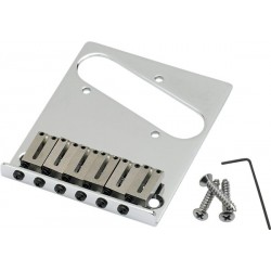 Fender 6-Saddle American Series Telecaster® Bridge Assembly (Chrome)