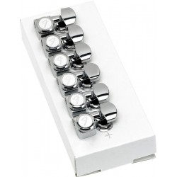 Fender Locking Stratocaster®/Telecaster® Tuning Machines (Polished Chrome) (6)