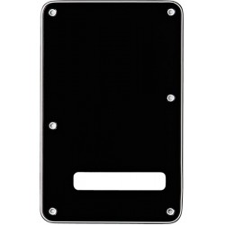 Fender Backplate, Stratocaster®,  Black (B/W/B), 3-Ply