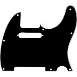 Fender Pickguard, Telecaster®, 8-Hole Mount, Black, 3-Ply