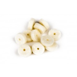 Fender White Strap Button Felt Washers (12)