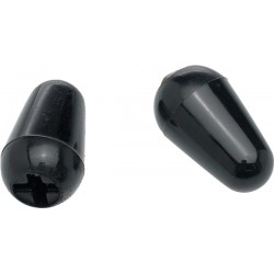 Fender Stratocaster® Switch Tips, Black (2)