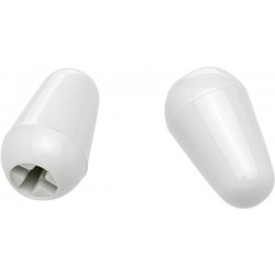 Fender Stratocaster® Switch Tips, White (2)