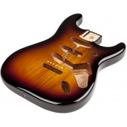 Fender Stratocaster® SSS Alder Body, 3-Color Sunburst