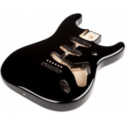 Fender Stratocaster® SSS Alder Body, Black
