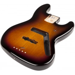 Fender Jazz Bass® Alder Body, Vintage Bridge Mount, Brown Sunburst