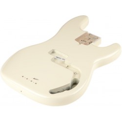 Fender USA Precision Bass® Alder Body, Modern Bridge Mount, Olympic White