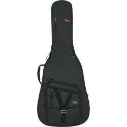 GT noire pour guitare acoustique de type Jumbo