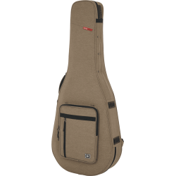 GTR-DREAD12-TAN nylon rigide dreadnought marron