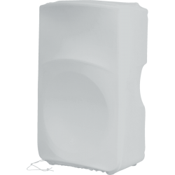 Housse de protection pour enceinte 15" blanc