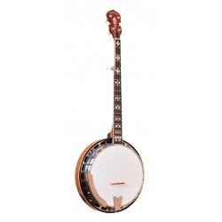 Banjo Orange Blossom à 5 cordes avec étui rigide