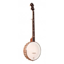 Banjo Old-Time de style tubaphone, avec étui rigide