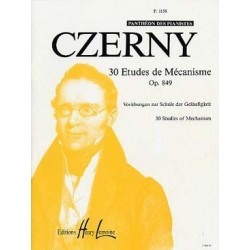 CZERNY 235 études de mécanisme  op.849  ed Lemoine