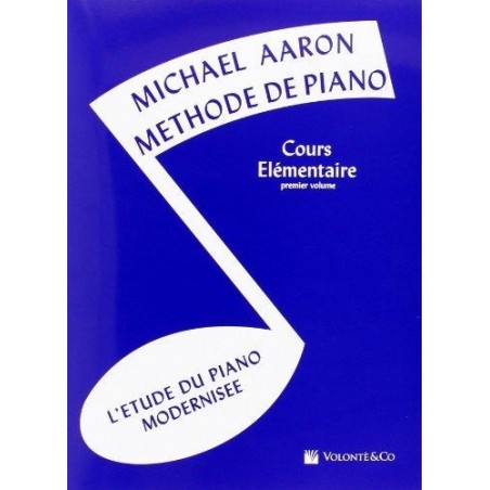 Michael Azron methode de piano cours élémentaire vol 1 