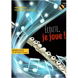 ECOUTE JE JOUE ! vol 1 (clarinette)de sophie Deshayes et chantal Boulau ed Billaudot
