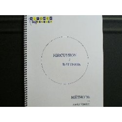 METHODE DE PERCUSSION/BATTERIE DE Xavier VERCKEN