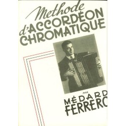 Méthode d'accordéon chromatique par Médard Ferrero