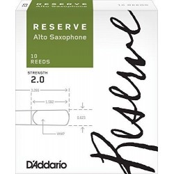 D'Addario Pack Reserve 10 Anches pour Saxophone Alto