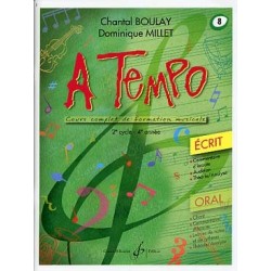 A TEMPO ECRIT VOL8 ed billaudot