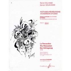 10 études récréations vol 1 de D.Sauvage et S.Soumagne ed Billaudot