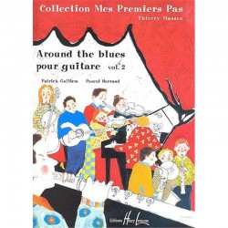 AROUND THE BLUES POUR GUITARE VOL 2 de Thierry Masson
