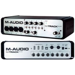 CARTE SON M-AUDIO M-TRACK QUAD