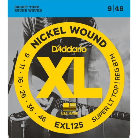 D'Aaddario XL Nickel Wound 9-46 EXL125