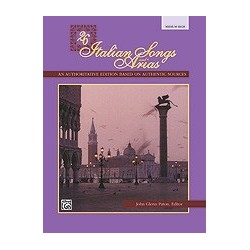 26 Italian Songs and Arias ed alfred