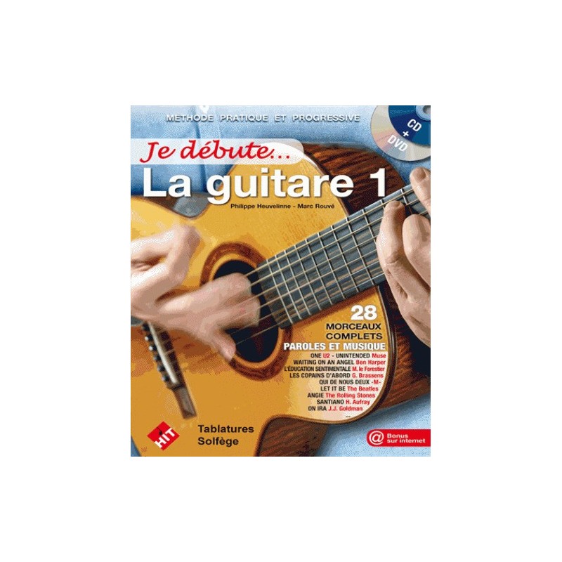 JE DEBUTE LA GUITAR vol 1 ED HIT