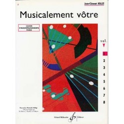 Musicalement vôtre de Jean Clément JOLLET VOL 1 ed Billaudot