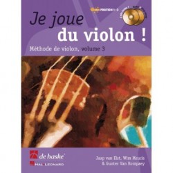 Je joue du violon vol 3 position 1-3 ed de haske