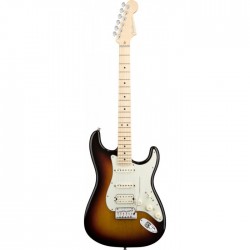 Fender Stratocaster American Deluxe HSS 3 Tons Sunburst Touche Erable