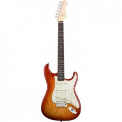 Fender Stratocaster American Deluxe ASH Aged Cherry Sunburst Touche Palissandre
