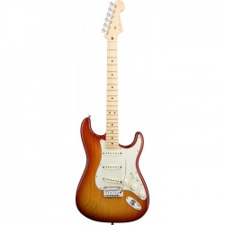 Fender Stratocaster American Deluxe ASH Aged Cherry Sunburst Touche Erable